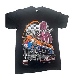 Vtg‎ Chris Jericho Tshirt WF Racing Rare Y2J 2000 Size Small
